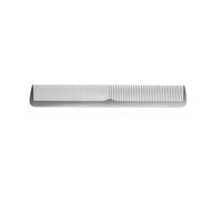 Peigne Cheveux Peigne de barbier en acier inoxydable et métal argenté, 2 pièces, for Salon de coiffure, coupe de cheveux for hommes et femmes Pour Salon