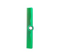 Peigne Cheveux Peigne de coupe rotatif professionnel, 2 pièces, Fidget cheveux, barbier antistatique for Salon coiffure, accessoires(Green)