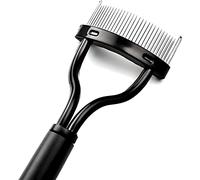 Peigne-Cil Deluxe Aux Extrémités En Acier Inoxydable, Séparateur De Cils, Brosse Pour Cils Et Peigne Métallique, Peigne Pour Cils Ergonomique Aux Extrémités En Inox Recourbées