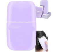 Peigne coiffant avec crème capillaire, bâtonnet de cire coiffante avec brosse, ingrédients naturels, non gras, pour dompter les frisottis et les mèches rebelles, facile à utiliser