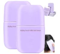 Peigne coiffant avec crème capillaire, [NOUVEAU] bâton de cire coiffante, portable et pratique, crème de finition de cheveux portable pour coiffer les mèches rebelles et les frisottis,2Pcs