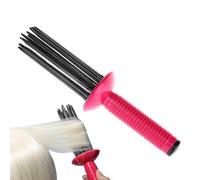 Peigne coiffant volumateur - Brosse à cheveux bouclés, rouleau à volume d'air, outil de boucles sans chaleur, accessoire de léger | Brosse peigne de salon de, parfaite pour une utili