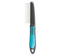 Peigne combiné 22 cm gris foncé/bleu