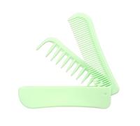 Peigne compact pliable portable à dents larges pour différents types de cheveux Peignes de coiffure adaptés aux voyages