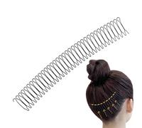 Peigne côté coiffeur - Pince décorative pour cheveux - Outil de fixation élégant | Accessoire non antidérapant avec dents de préhension incurvées, postiche discrète pour chignons, événements et femmes