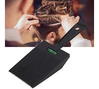 Peigne Coupe Cheveux Barber Shop Peigne Flattopper,Noir Guide De Peigne à Tête Plate Peigne De Coupe De Cheveux Peigne Barber Shop Outil De Coiffure Per Uso Professionale O Uso Domestico