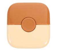 Peigne Coupe-franges Manuel 2-en-1 Orange en Abs et Acier Inoxydable | Protecteur, Usage Voyage et Extérieur, Format Léger, Style Simple et Délicat pour Femmes et Fille