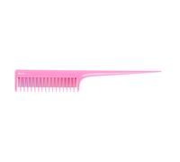 Peigne cr per double dents Diane 8 pouces rose DBC033