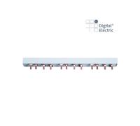 Peigne cuivre tetra 63A 12 Modules - Digital electric 06156