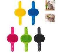 Peigne curry pour chien, brosse pour le corps de chat, brosses pour le toilettage, applicateur de shampooing, brosse de démêlage pour chats, 5 pièces