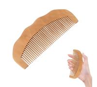 Peigne d'accouchement en bois pour femmes enceintes - Peigne en bois pour femme - Cadeau d'affirmation - Peigne de travail et accessoire d'accouchement - Pour futures mamans
