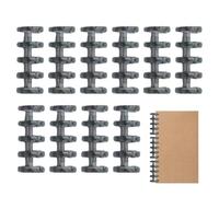 Peigne de à 5 anneaux, bande de pour classeurs à anneaux - Peignes multicolores Fil pour divisée par pression, kits de de livres,