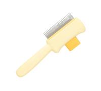 Peigne de chat pour perte, pinceau de chat, peigne aux puces de nettoyage, 19x7x1cm, suppression de sous-couche, compatibilité multi-pets, poignée ergonomique, pour les petits animaux de comp