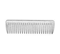 Peigne de cheval en alliage d aluminium à tordre crinière et queue Outil toilettage métallique pour chevaux Dents épaissies Conception ergonomique Facile tenir animaux compagnie Démarreur nœuds chiens