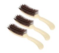Peigne de Cheveux,conçu avec des dents arrondies en ABS qui prend soin des cheveux en les rendant plus doux plus épais et plus éclatants, pour les cheveux frisés et autres styles à
