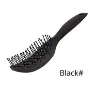 Peigne de cheveux Désactivation des cheveux épais massage de cheveux soufflant brosse de séchage for hommes et femmes confortable brosse au cuir chevelu Peigne de cheveux(B)