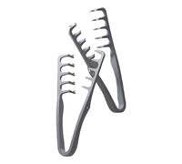 Peigne de coiffage avec dents larges pour le volume et le démêlage - Outil de volume pour l'entretien des racines et des coutures - Peigne professionnel à dents larges pour couvrir la frange - Idéal