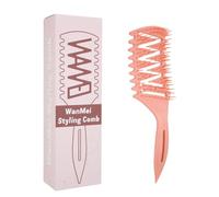 Peigne de coiffage dynamique avec boucles rebondissantes uniques - Outil de coiffure adapté à diverses occasions