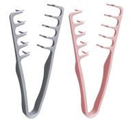 Peigne de coiffage, peigne volumisant pour homme, outil de toilettage racines, avec design de dents sans couture, poignée lisse, noir, pour femme, coiffure, frange