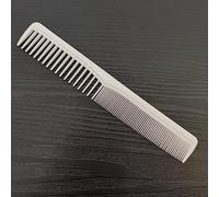 Peigne de coiffeur professionnel à double usage antistatique, en plastique droit, accessoire de salon de coiffure (blanc-107)