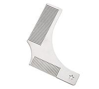 Peigne De Coiffure Beard peigne Bearing Tool de finition Barbe de rognage créatif peut être utilisé avec un rasoir for la barbe et le nettoyage facial Peigne À Cheveux