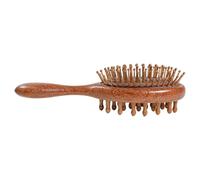 Peigne de coiffure - Double face | Fer à lisser portable pour femme ; Accessoire de beauté pour ou petite amie | Maison, salon, hôtel, voyage, style de brosse démêlante durable