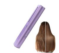 Peigne de coiffure en céramique - 3 niveaux de lissage, outil portable rechargeable par USB | Peigne de coiffure pour voyage, vacances, festival, salon, maison, mariage, spa, toilettage, fête, été