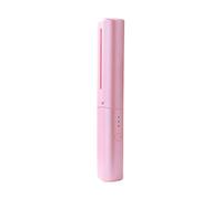 Peigne de coiffure en céramique - Brosse lissante sans fil | Outil portable rechargeable par USB à 3 niveaux pour voyage, vacances, festival, salon, maison, mariage, mariée, spa, etc