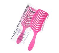 Peigne de coiffure multifonction avec design creux pour démêler et lisser les chignons, outil de coiffure en ABS