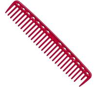 Peigne De Coiffure - No. 452 - Rouge - Dents Arrondies - Matière Plastique Résine Ultem - Denture Précise