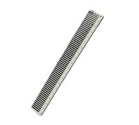 Peigne de coiffure professionnel pour coupes de cheveux courts avec échelle de mesure pour une coupe précise et un coiffage des cheveux peigne à bord rond