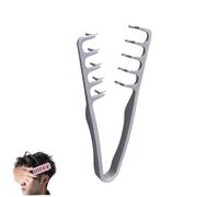 Peigne de coiffure texturé, peignes de coiffure volumateurs à dents larges, accessoire de coiffure pour raie de frange, pour hommes et femmes, appareil de capacité de fondation (A*1)