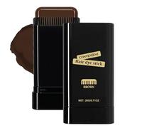 Peigne de coloration instantanée 2 en 1 pour cheveux gris, imperméable et résistant à la transpiration, pour masquer la racine des cheveux, correcteur de cheveux, pour homme et femme (marron)