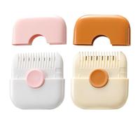 Peigne De Coupe 2 Pièces Avec Lames De 10 Pièces, Mini Peigne De Coupe, Outils De Coiffure, Tondeuse À Cheveux Portable