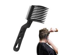 Peigne de coupe de cheveux de transition, peigne de coiffure, aide à la coupe de cheveux, peigne de coiffure, pochoir pour couper les cheveux, aide à la coupe de cheveux pour homme (1 pièce A)