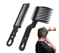 Peigne de coupe de cheveux de transition, peigne de coiffure, aide à la coupe de cheveux, peigne de coiffure, peigne de coiffure, pochoir de coupe de cheveux, aide à la coupe de cheveux pour homme (2
