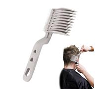 Peigne de coupe de cheveux de transition, peigne de coiffure, aide à la coupe de cheveux, peigne de coiffure, peigne de coiffure, pochoir de coupe automatique, peigne de barbier, aide à la coupe de