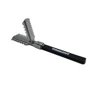 Peigne de coupe double face en acier inoxydable