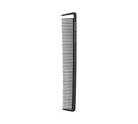 Peigne de coupe T4B LUSSONI CUTTING COMB incassable en carbone pour tous les types de cheveux avec ions antistatiques et négatifs, denture grossière et fine (118)
