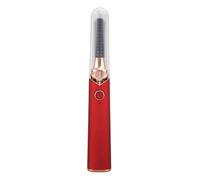 Peigne de Curler à Cils Chauffés, Coiffeur de Cils électriques, Poignée Confortable Facile à Utiliser pour la Maison (rouge)