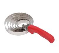 Peigne de Curry, Brosse à Chevaux Outil de Délestage à Cheval en Acier Inoxydable Peigne à Curry avec Poignée Douce pour les Vaches de Chevaux de Mouton Soulage les Fournitures Stables Qui Démangent