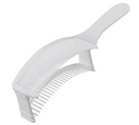 Peigne de décoloration réglable à positionnement incurvé pour coupe de cheveux pour hommes, outil professionnel décoloration rapide des cheveux pour coupes DIY, hommes femmes