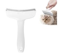 Peigne de démêlage à dents en V pour animaux de compagnie, outil de démêlage pour chiens et chats, réduit efficacement la perte de poils pour poils de chat courts, moyens et longs, peigne serré en