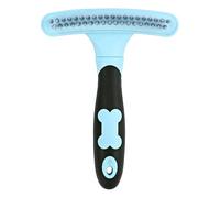 Peigne de démêlage double pour chien - Peigne en acier pour animaux de compagnie, bergers allemands, tapis et enchevêtrements faciles