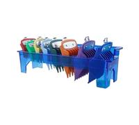 Peigne De Guidage De Limite De Tondeuse À Cheveux Universel Professionnel Avec Boîte, Compatible For Wahl, Peignes De Guide De Coupe De Tondeuse Accessoires De Salon De Coiffure(8Pcs-Colorful-Blue)