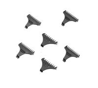 Peigne De Guidage Universel Noir 0 Mm For Tondeuse Kemei, Compatible Avec Les Modèles KM-5027, KM-1949, KM-9163 Et KM-5098.(6 Limiting comb)