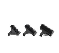 Peigne de guidage universel noir for tondeuse à cheveux, compatible avec les modèles Kemei 5027, 1949, 5098, 9163, 5021, etc; pièces de rechange for tondeuse.(6-12mm)