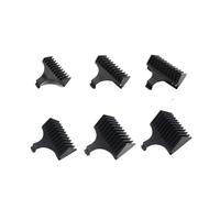 Peigne de guidage universel noir for tondeuse à cheveux, compatible avec les modèles Kemei 5027, 1949, 5098, 9163, 5021, etc; pièces de rechange for tondeuse.(6-21mm)