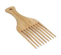 Peigne de Levage de Cheveux Afro, Peigne à Cheveux en Bois, Peigne de Coiffure Tressé pour Perruque, Accessoires Démêlants