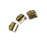 Peigne De Limite 1,5 Mm, 3 Mm, 4,5 Mm, 6 Mm, Compatible Avec Les Tondeuses Électriques Wahl, Les Coiffeurs, Les Ateliers, Les Peignes De Coupe Professionnels Y0731(Gold-3pcs-set)